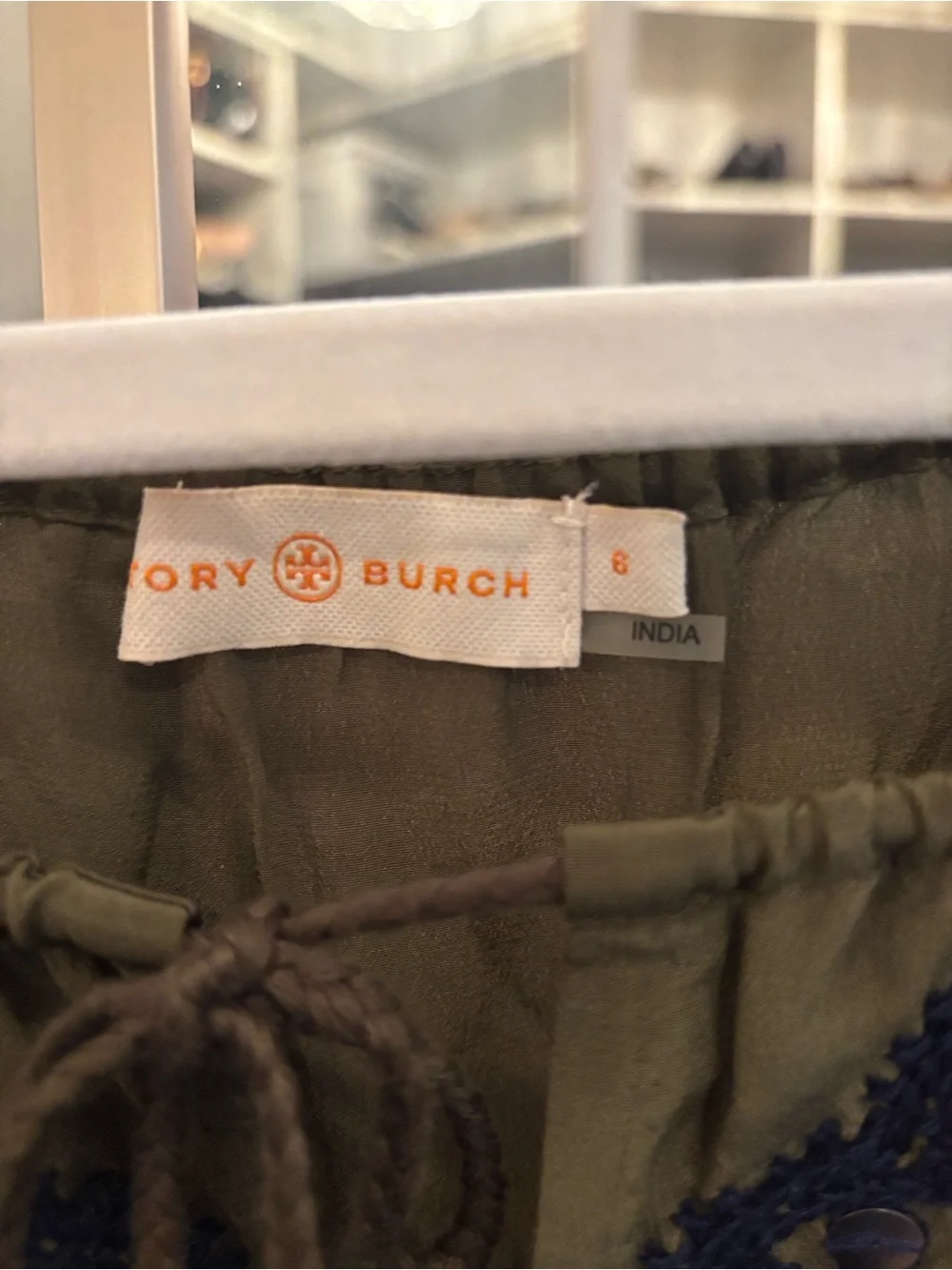 Tory Burch casual olive